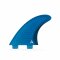 ROAM Thruster Fin Set Performer Small two tab Blau