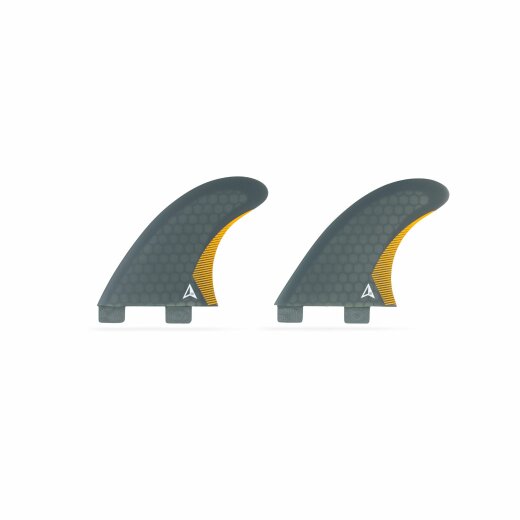 ROAM Quad Rear Fin Set Medium two tab Smoke