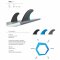 ROAM Twin Fin Set Medium two tab Smoke