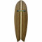 Hamboards Fish 53" - Surfskate Complete