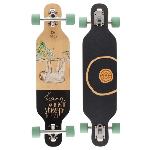 BTFL Priscilla Faultier Dropthrough Longboard Kidslongboard