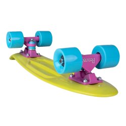 Penny Cruiser 22" Skateboard Costa Yellow Pink