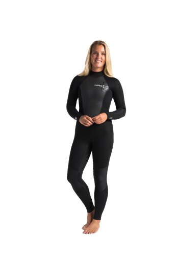 C-Skins Element 3/2 Frauen Neoprenanzug Black