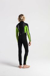 C-Skins ELEMENT Junior Steamer 3/2 Neoprenanzug Black / Lime MS