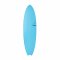 Surfboard TORQ Softboard 7.2 Mod Fish Blau