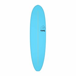 Surfboard TORQ Softboard 8.2 V+ Funboard Blau