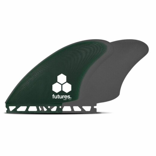 FUTURES Twin Fin Set AMK Al Merrick Keel Fiberglas