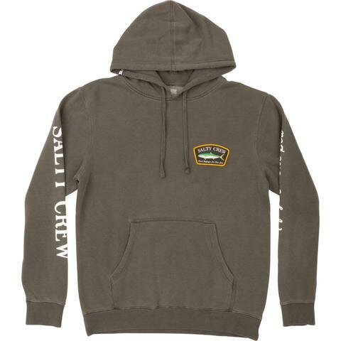 Salty Crew PATCHYPATCHY OVERDYED FLEECE Pullover Hoody