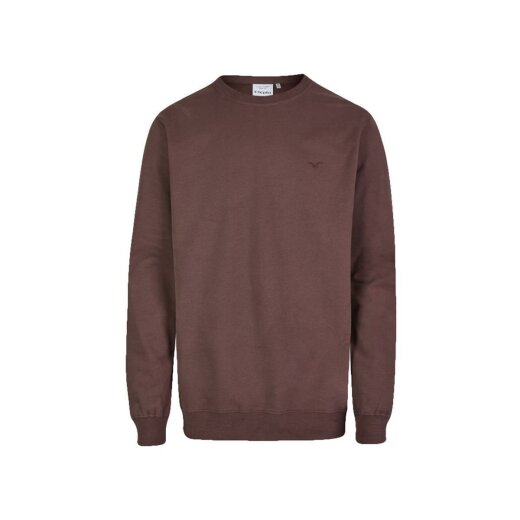 Cleptomanicx Crewneck Ligull Decadent Chocolate