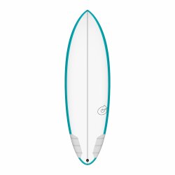 Surfboard TORQ TEC Multiplier 510 Rail Türkis