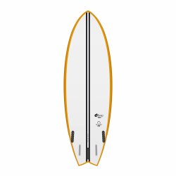 Surfboard TORQ TEC Summer Fish 6.2 Rail Orange