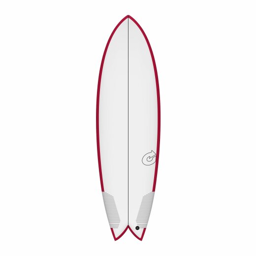 Surfboard TORQ TEC BigBoy Fish 6.6 Rail Rot