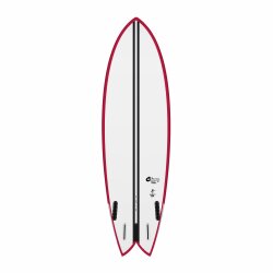 Surfboard TORQ TEC BigBoy Fish 6.6 Rail Rot