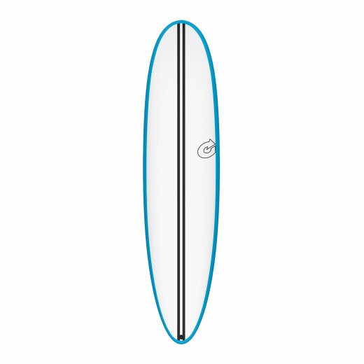 Surfboard TORQ TEC M2  6.6 Rail Blau