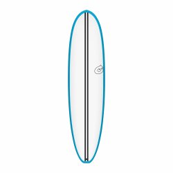 Surfboard TORQ TEC V+ 7.8 Rail Blau