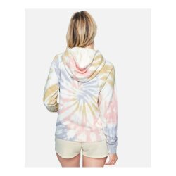 Hurley Ivy Easy Raglan Hoodie Multi Tie Dye