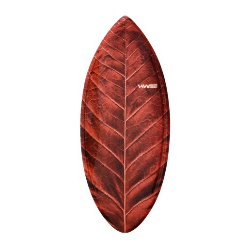 HW-Shapes Waveskim Skimleaf Red Foamy Skimboard 