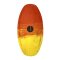 HW-Shapes Freestyle Skimboard V2 95 Epoxyart Yellow Red