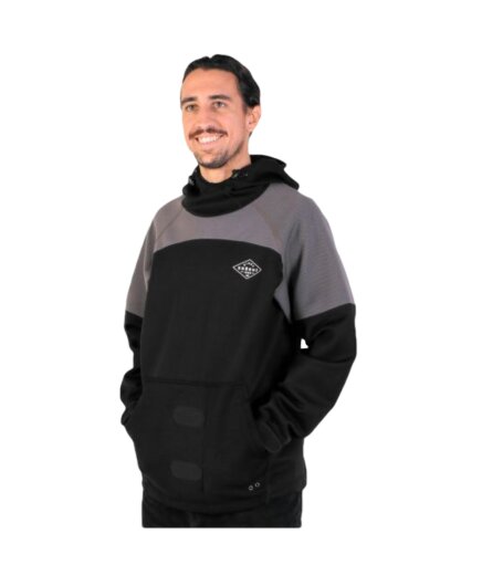 Soöruz Outside Neopren Hoodie Jacket Hooded Black