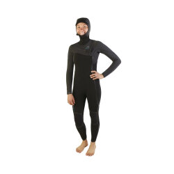 Soöruz Guru+ Hood Girl Oysterprene 6/5/4 FZ Frauen Neoprenanzug Black