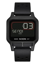 Nixon Heat Surfuhr Tidenuhr All Black