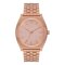 NIXON TIME TELLER Armbanduhr All Rose Gold