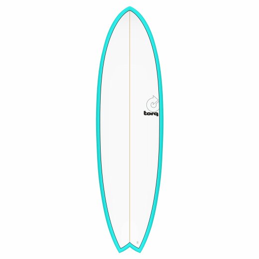 Surfboard TORQ Epoxy TET 6.3 MOD Fish Blau Pinline