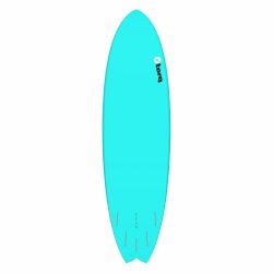 Surfboard TORQ Epoxy TET 6.10 MOD Fish Blau Pinlin