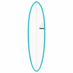 Surfboard TORQ Epoxy TET 7.2 Funboard Blue Pinline