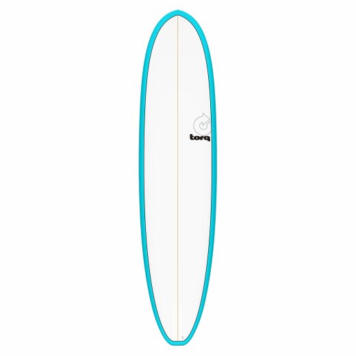 Surfboard TORQ Epoxy TET 8.2 V+ Funboard Blau Pinl