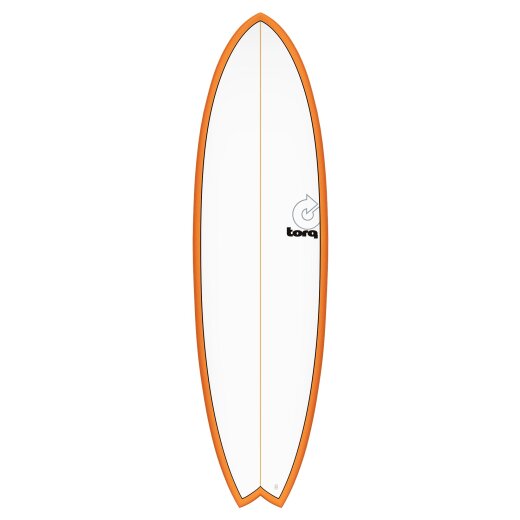 Surfboard TORQ Epoxy TET 6.3 MOD Fish OrangeRail