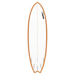 Surfboard TORQ Epoxy TET 6.3 MOD Fish OrangeRail