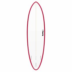 Surfboard TORQ Epoxy TET 6.8 Funboard RedRail