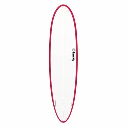 Surfboard TORQ Epoxy TET 7.6 Funboard RedRail