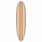 Surfboard TORQ Epoxy TET 7.4 V+ Funboard Wood