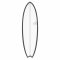 Surfboard TORQ Epoxy TET CS 5.11 Fish Carbon Grau