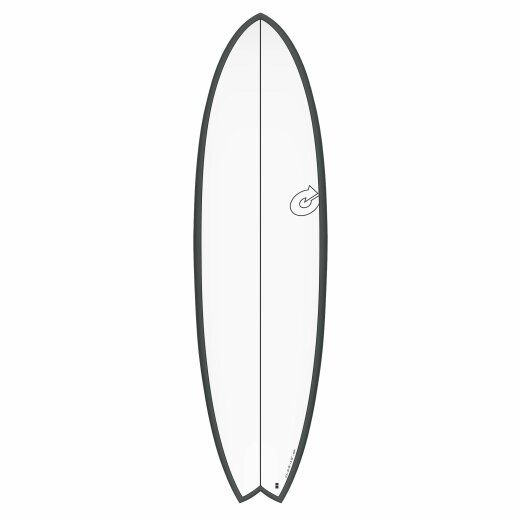 Surfboard TORQ Epoxy TET CS 6.3 Fish Carbon Grau