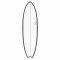 Surfboard TORQ Epoxy TET CS 6.3 Fish Carbon Grau