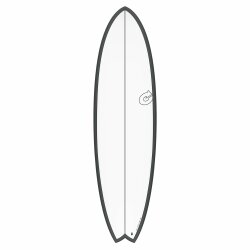 Surfboard TORQ Epoxy TET CS 6.10 Fish Carbon Grau