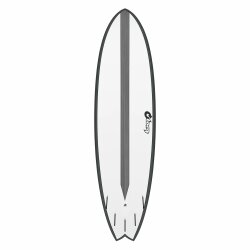 Surfboard TORQ Epoxy TET CS 7.2 Fish Carbon Grau