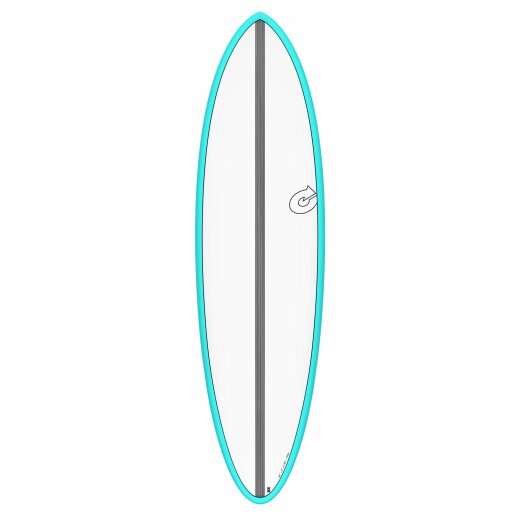 Surfboard TORQ Epoxy TET CS 6.8 Fun Carbon Blau