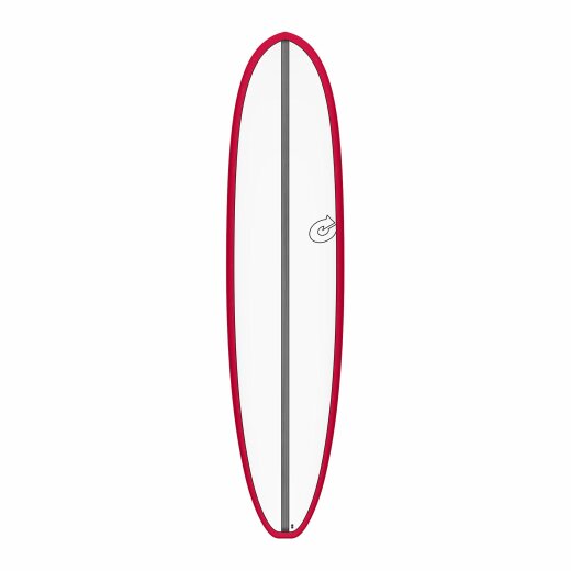 Surfboard TORQ Epoxy TET CS 8.2 V+ Fun Carbon Rot