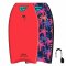 FLOOD Bodyboard Dynamx Stringer 42 Rot Palm II