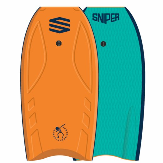 SNIPER Bodyboard Bunch II EPS Stringer 36 Orange