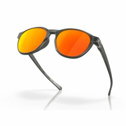 Oakley Reedmace Sonnenbrille Matte Grey Smoke Prizm Ruby Polarized