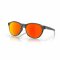 Oakley Reedmace Sonnenbrille Matte Grey Smoke Prizm Ruby Polarized