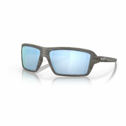 Oakley Cables Sonnenbrille Woodgrain Prizm Deep H2O Polarized