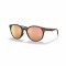 Oakley Spindrift Matte Brown Tortoise Sonnenbrille Prizm Rose Gold