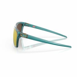 Oakley Leffingwell Sonnenbrille Matte Artic Surf Prizm 24k Polarized