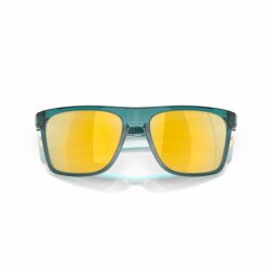 Oakley Leffingwell Sonnenbrille Matte Artic Surf Prizm 24k Polarized